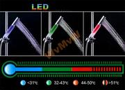 Душевая лейка термо подсветка воды в наличии